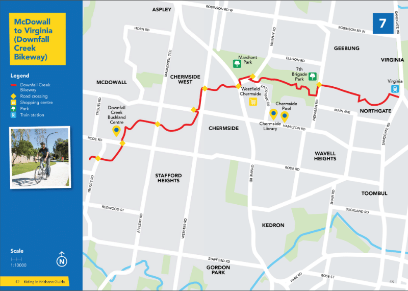 Brisbane Bike Path maps
