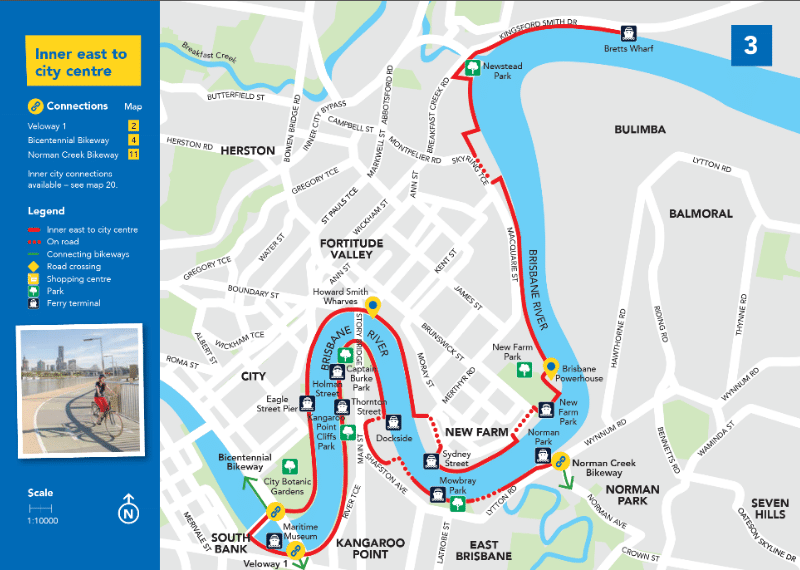 Brisbane Bike Paths